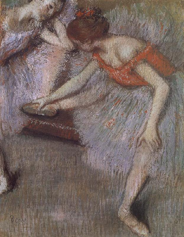 Edgar Degas Dance have a break